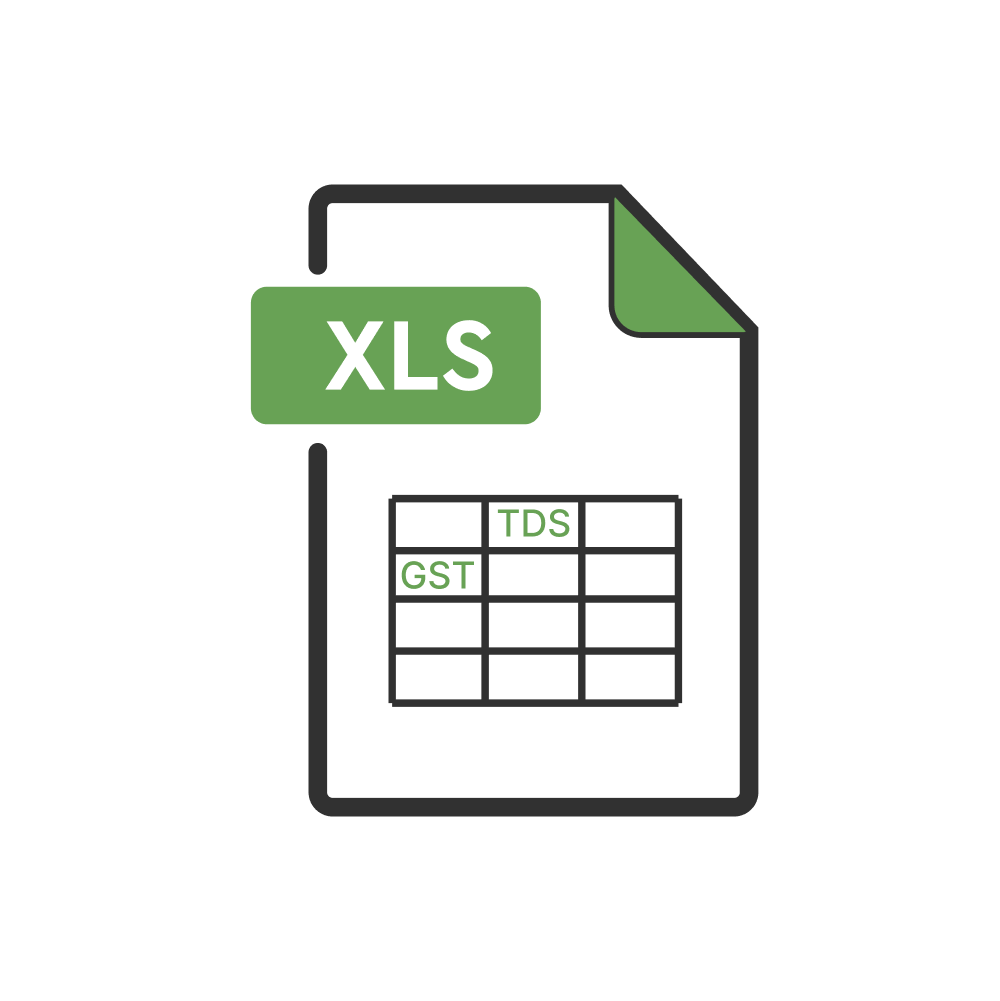 Excel File Generator for TDS, GST, Yearly Audit